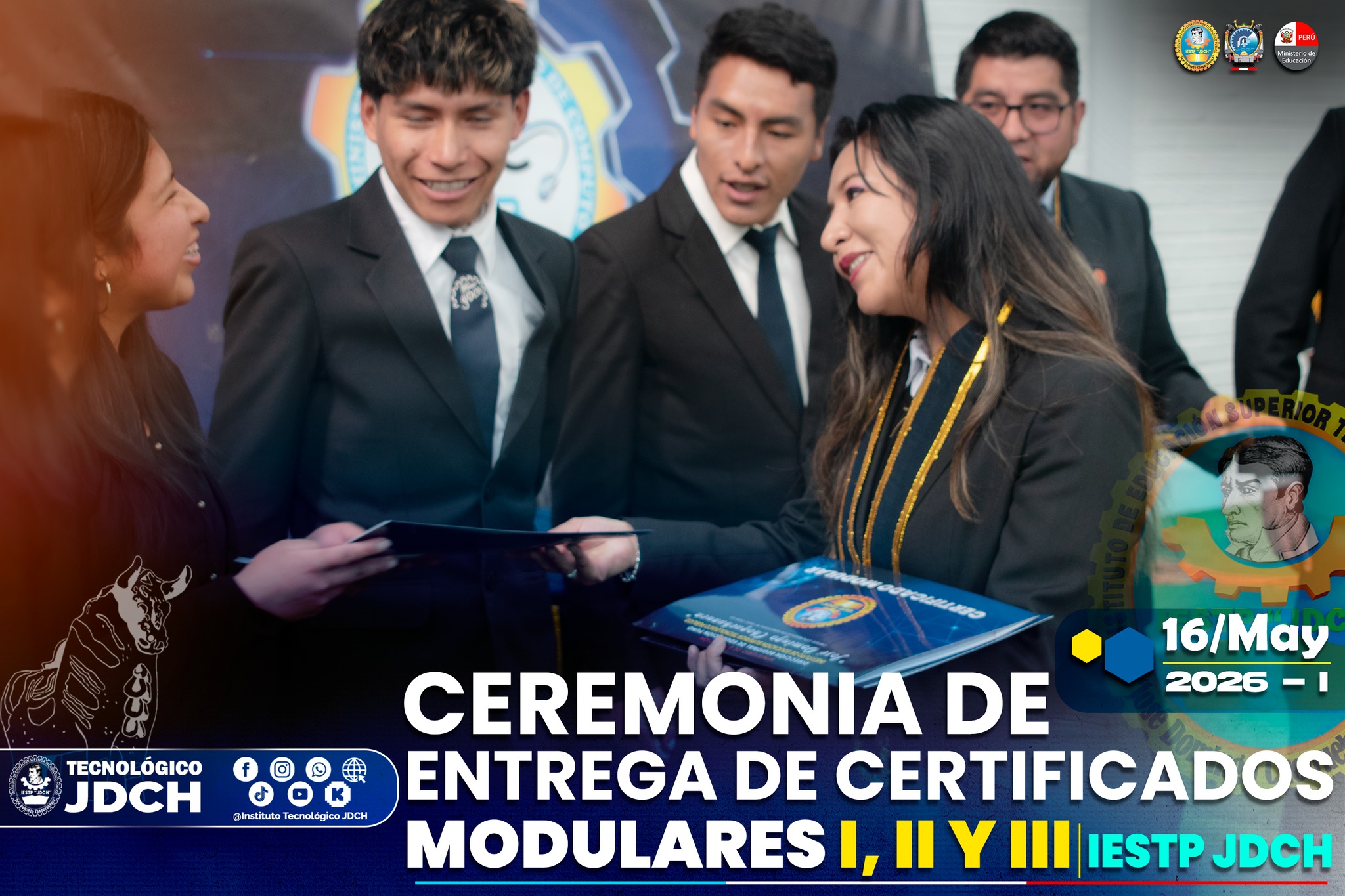 ¡ÉXITO TOTAL EN LA CEREMONIA DE ENTREGA DE CERTIFICADOS MODULARES! 🎓✨
